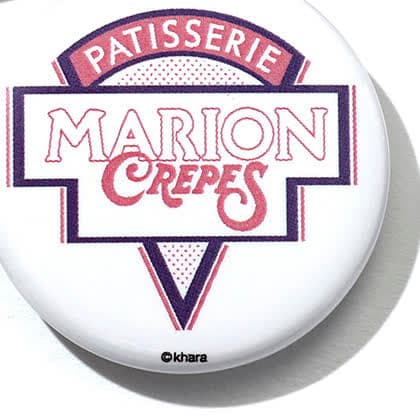 RADIO EVA Marion Crepes Tin Badge Set White EVA 08 - 1
