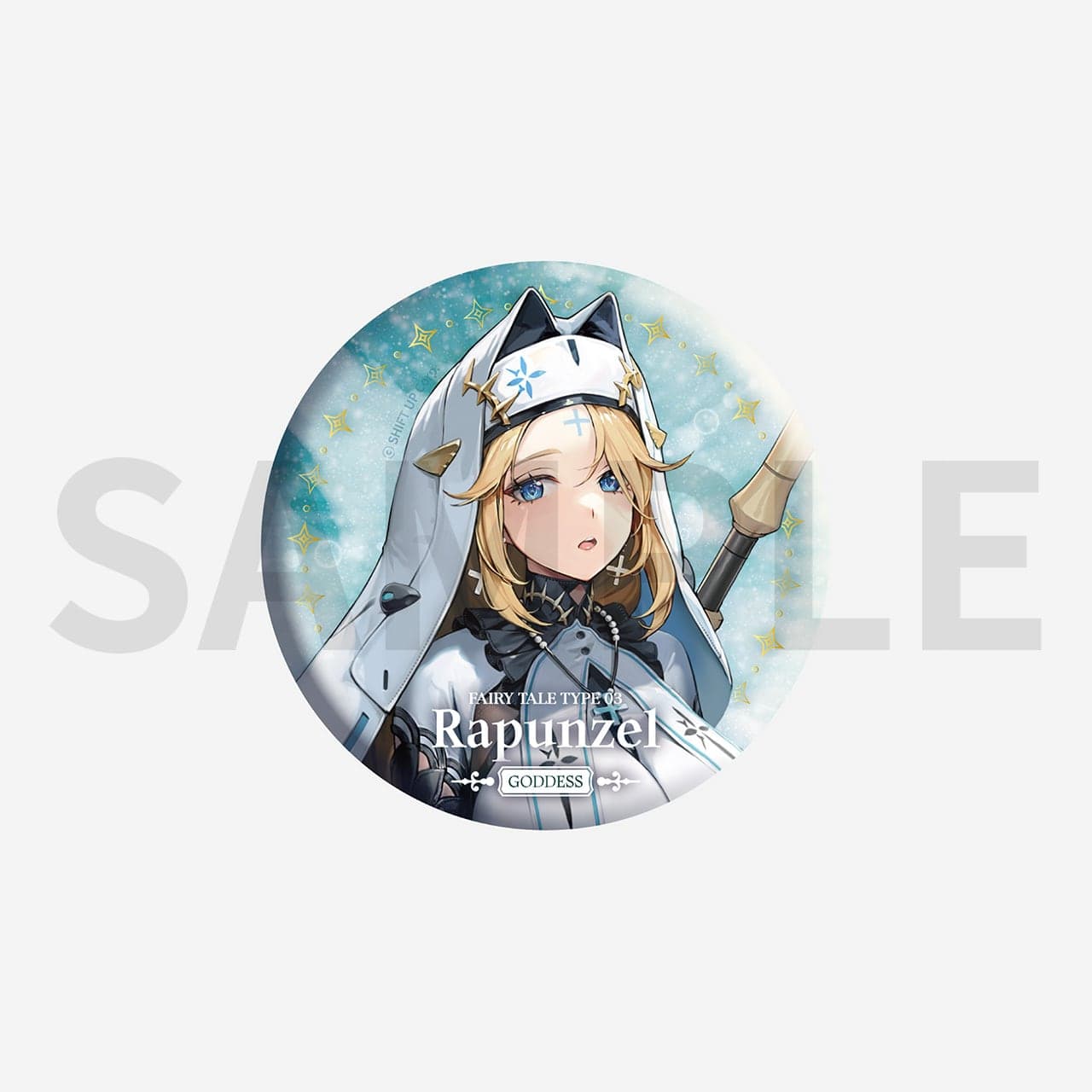Goddess of Victory: NIKKE Rapunzel Goddess Pin Badge - 1