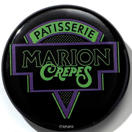 RADIO EVA Marion Crepes Tin Badge Set Black EVA 01 - 1