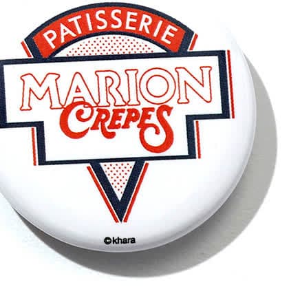 RADIO EVA Marion Crepes Tin Badge Set White Mark 06 - 1