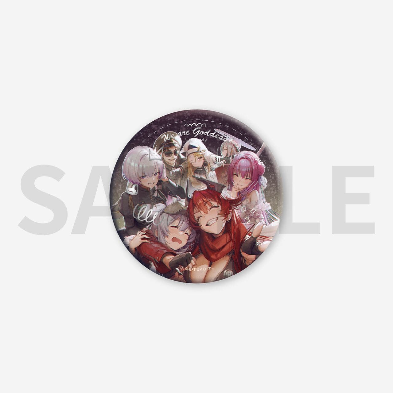 Goddess of Victory: NIKKE RED ASH Goddess Pin Badge - 1