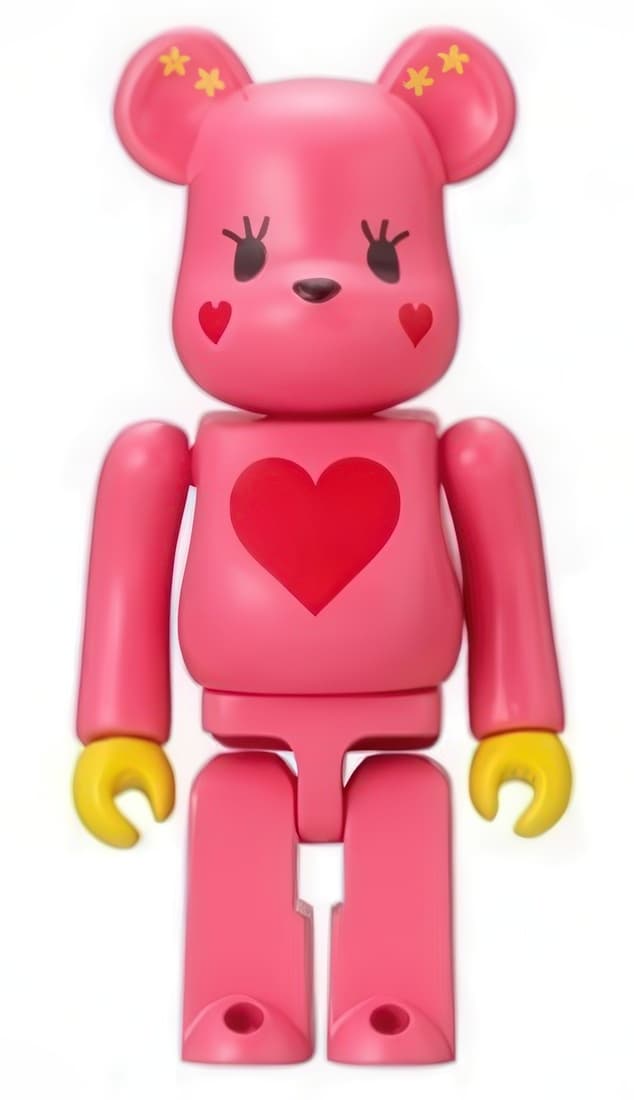 Bearbrick AKB48 Team A Nakagawa Haruka 7-Eleven Unbreakable Keychain 100% - 1