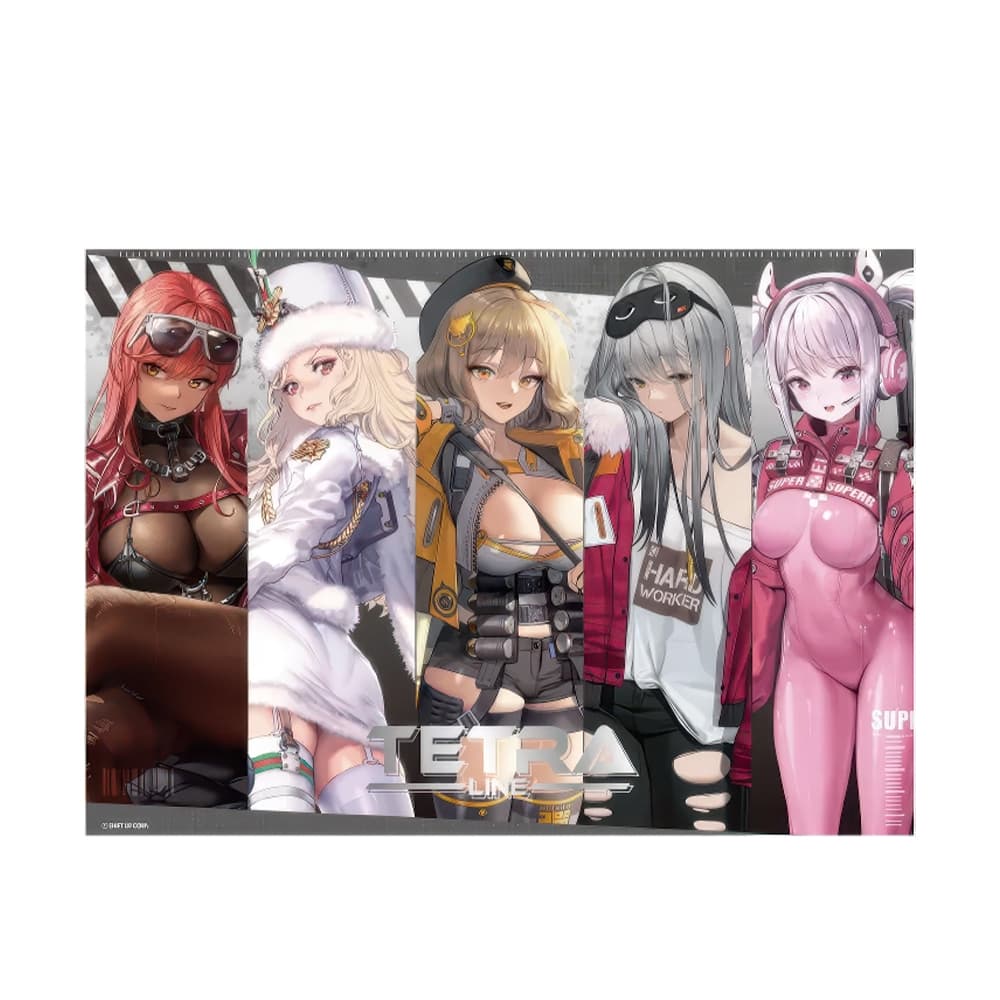 Goddess of Victory: NIKKE Tetra Line A3 Metal Poster - 1