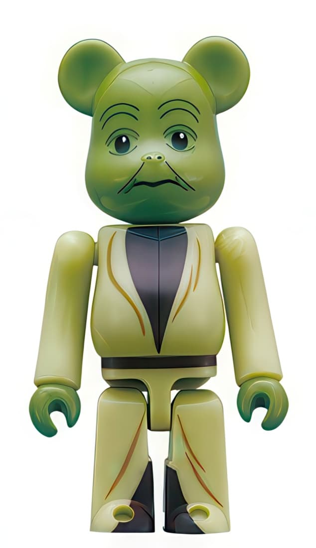 Bearbrick Pepsi NEX Star Wars 30 years Celebration Yoda Keychain 70% - 1