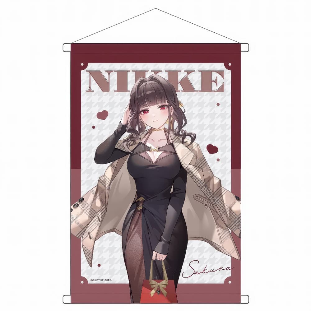 Goddess of Victory: NIKKE Sakura Valentine 2025 B2 Tapestry - 1