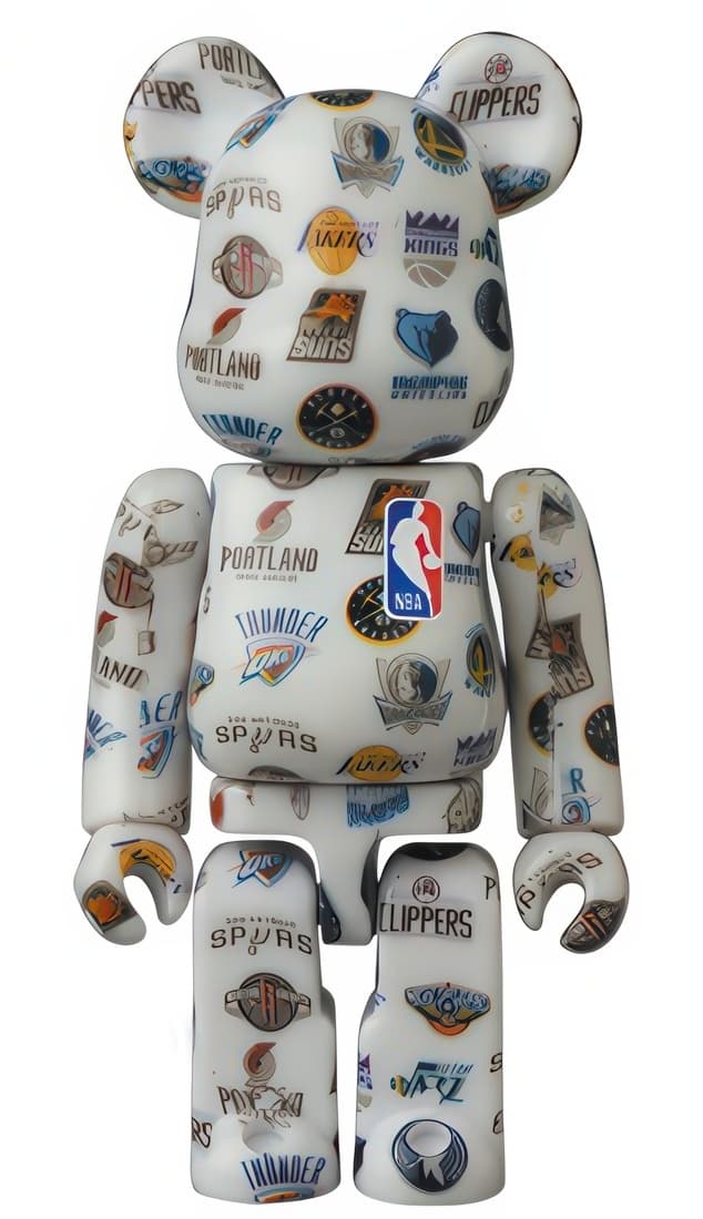 Bearbrick Series 42 NBA Western 100% - 1