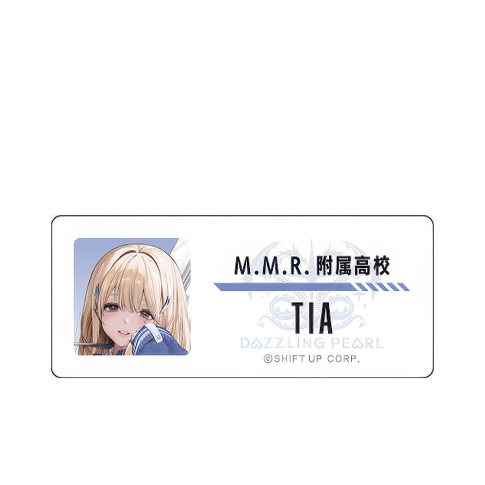 Goddess of Victory: NIKKE Tia M.M.R. Acrylic Name Tag - 1