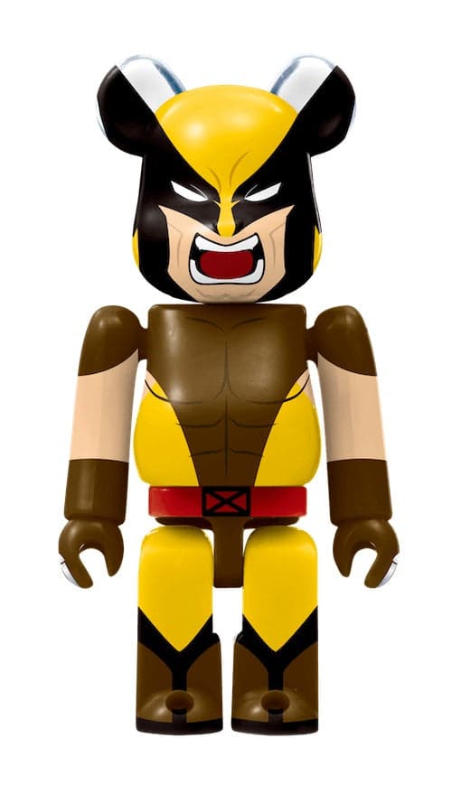 Bearbrick X-MEN Happy Kuji 2022 Wolverine (Brown Costume) #1 100% - 1