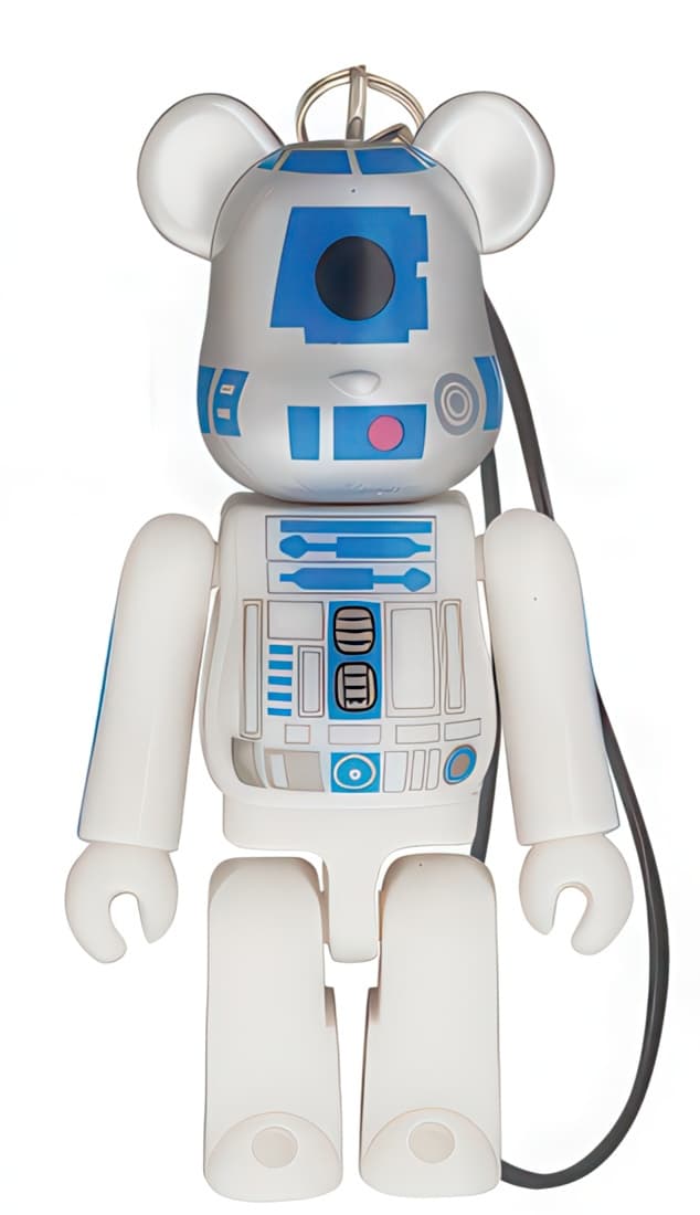 Bearbrick Pepsi NEX Star Wars 3D Episode 1 R2-D2 Keychain 70% - 1
