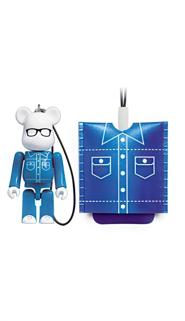 Bearbrick Pepsi NEX Zozotown Ships Keychain 70% - 1