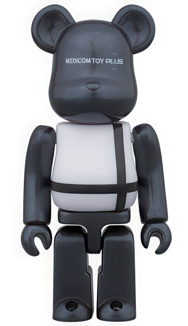 Bearbrick Medicom Toys Plus Black Commemoration 100% - 1