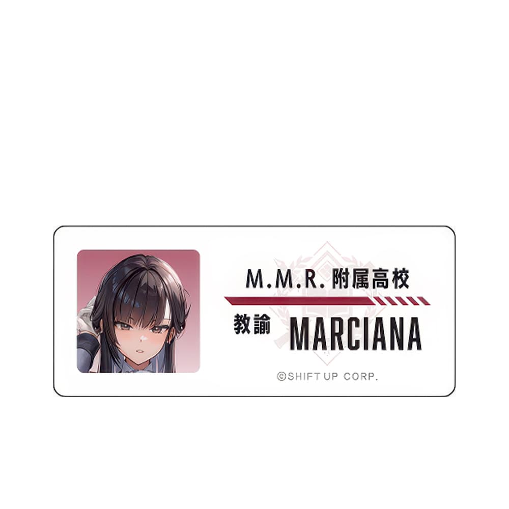 Goddess of Victory: NIKKE Marciana M.M.R. Acrylic Name Tag - 1