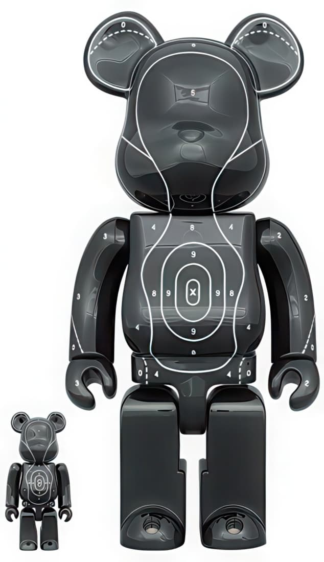 Bearbrick Neighborhood Squad Emotionally Unavailable 400% and 100% - 1