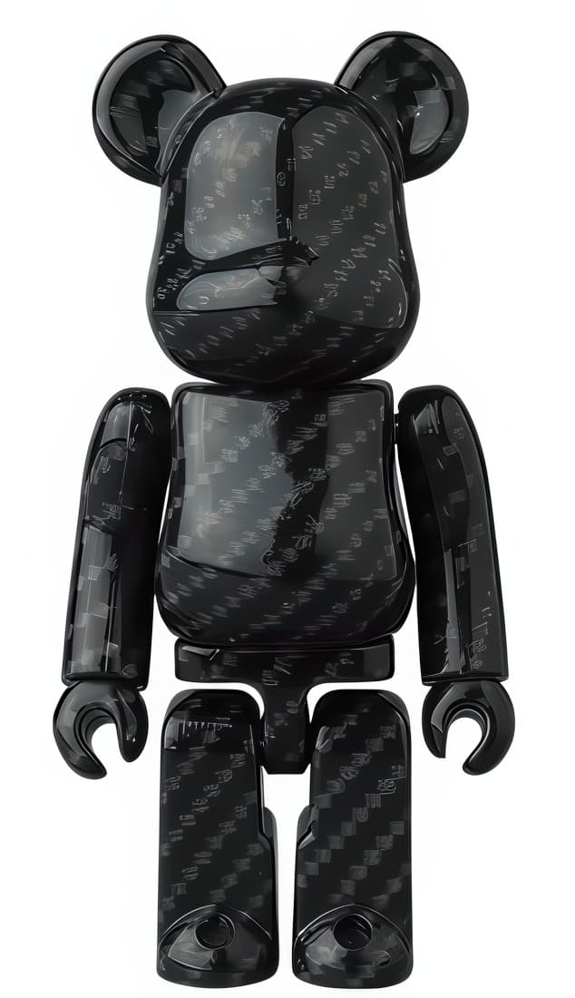 Bearbrick Series 43 Carbon Fiber 100% - 1