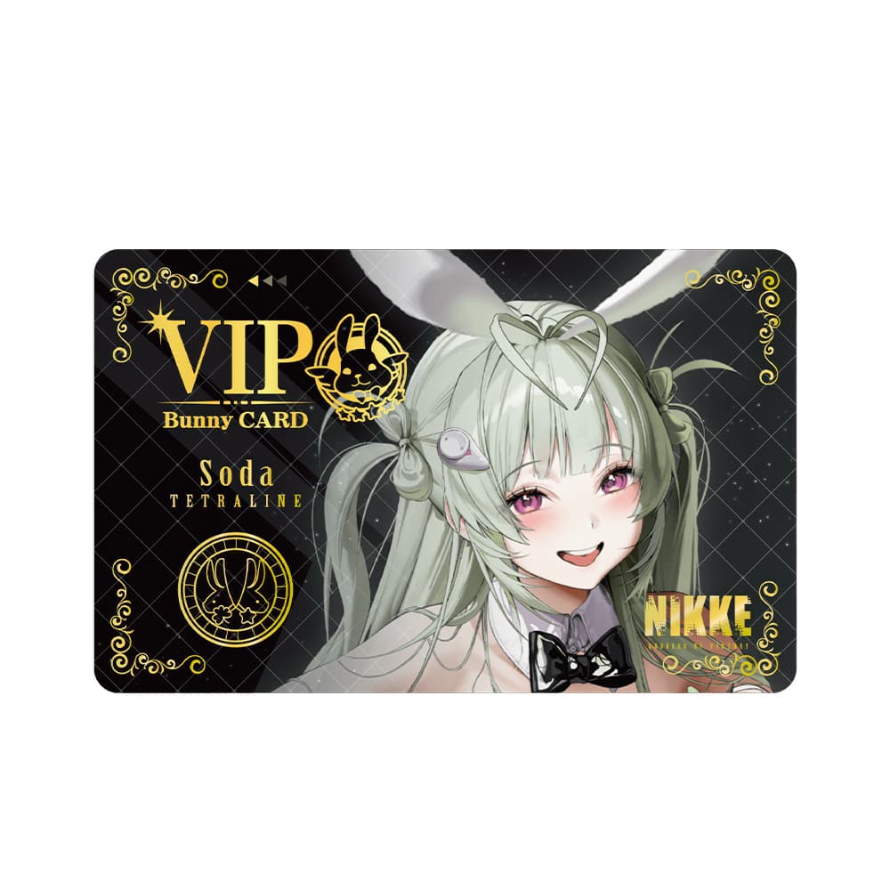 Goddess of Victory: NIKKE Soda Golden Coin Rush VIP Bunny Card - 1