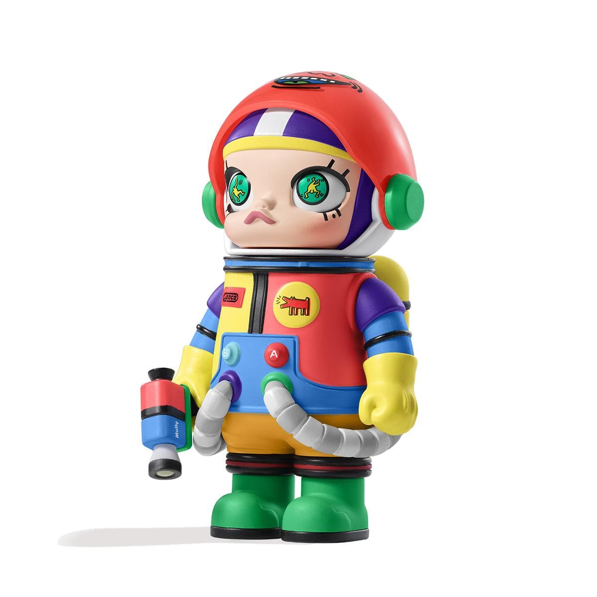 Pop Mart Space Molly Series 1 Keith Haring 100% - 1