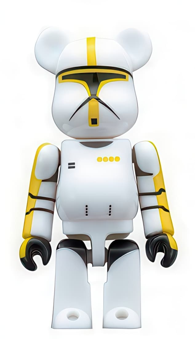 Bearbrick Pepsi NEX Star Wars 30 years Celebration Clone Tropper Episode 2 Keychain 70% - 1