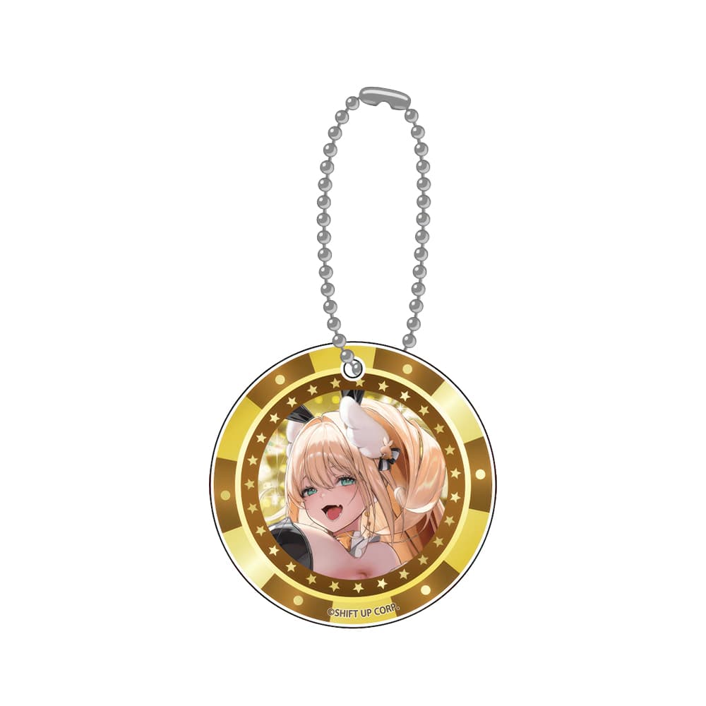 Goddess of Victory: NIKKE Rupee Casino Chip Keychain - 1