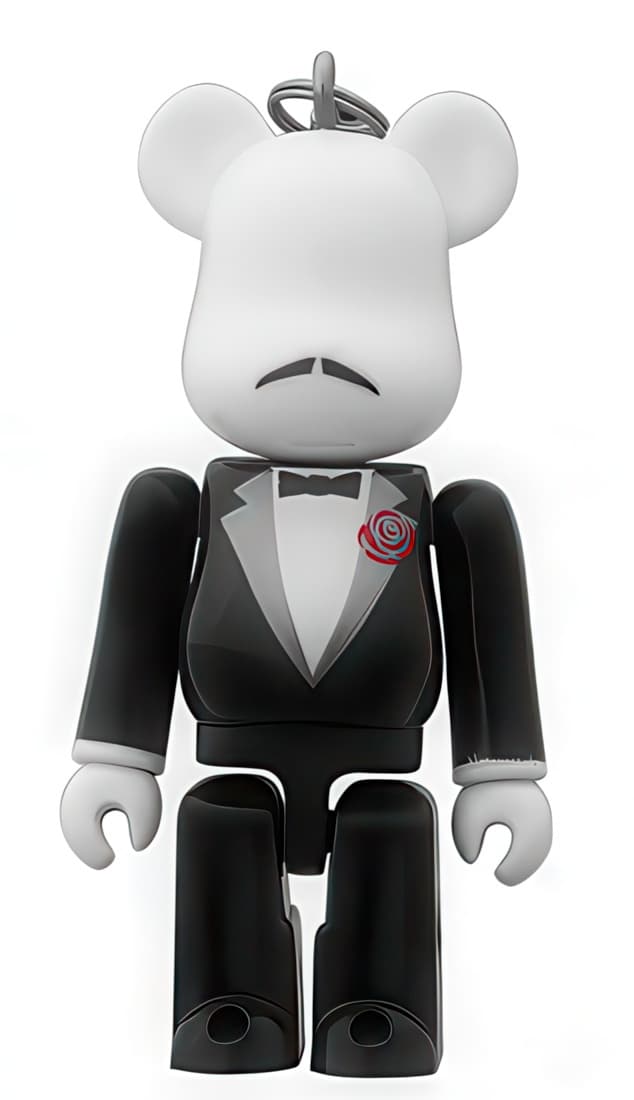 Bearbrick Pepsi NEX Paramount Japan The Godfather Part I Keychain 70% - 1