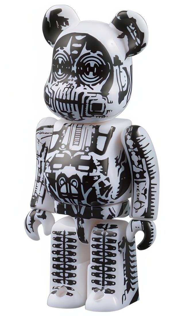 Bearbrick Series 12 H.R.GIGER 100% - 1