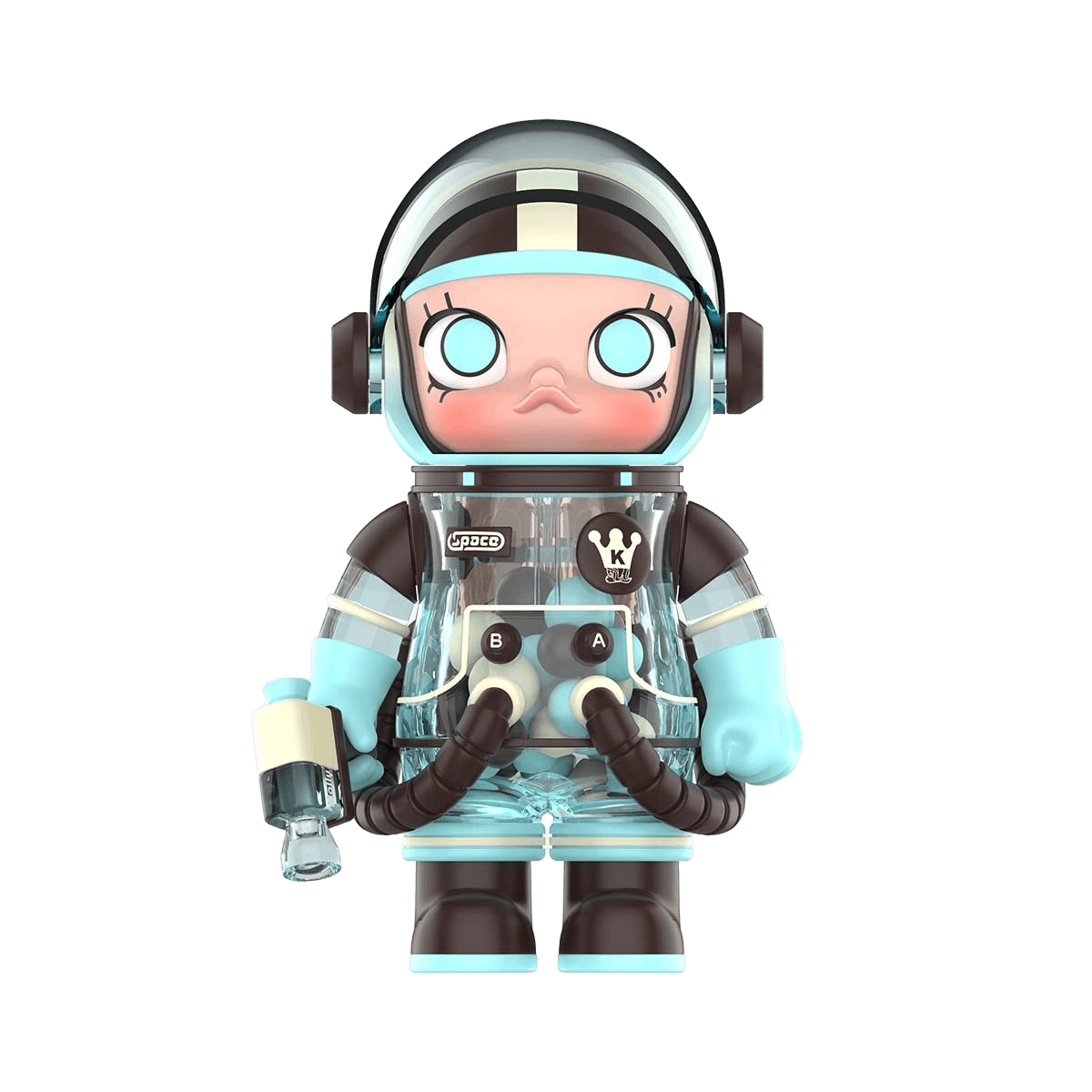 Pop Mart Space Molly Series 2B Mint Chocolate 100% - 1