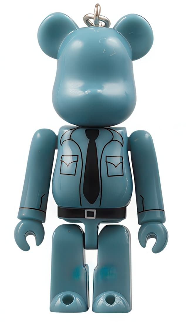 Bearbrick Pepsi NEX FOX Night At The Museum Keychain 70% - 1