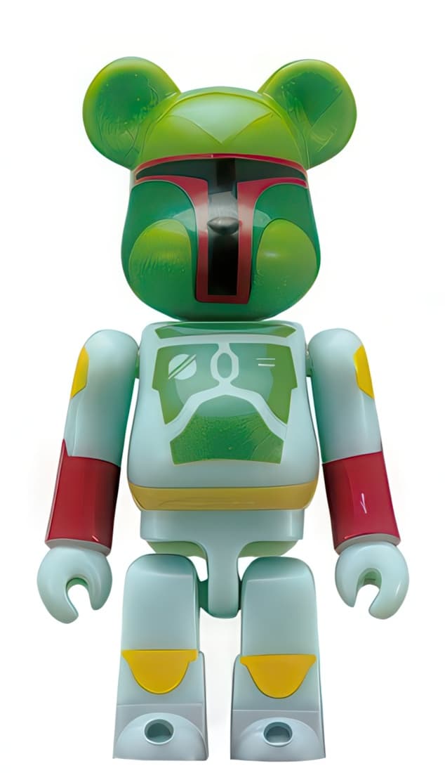 Bearbrick Pepsi NEX Star Wars 30 years Celebration Boba Fett Keychain 70% - 1