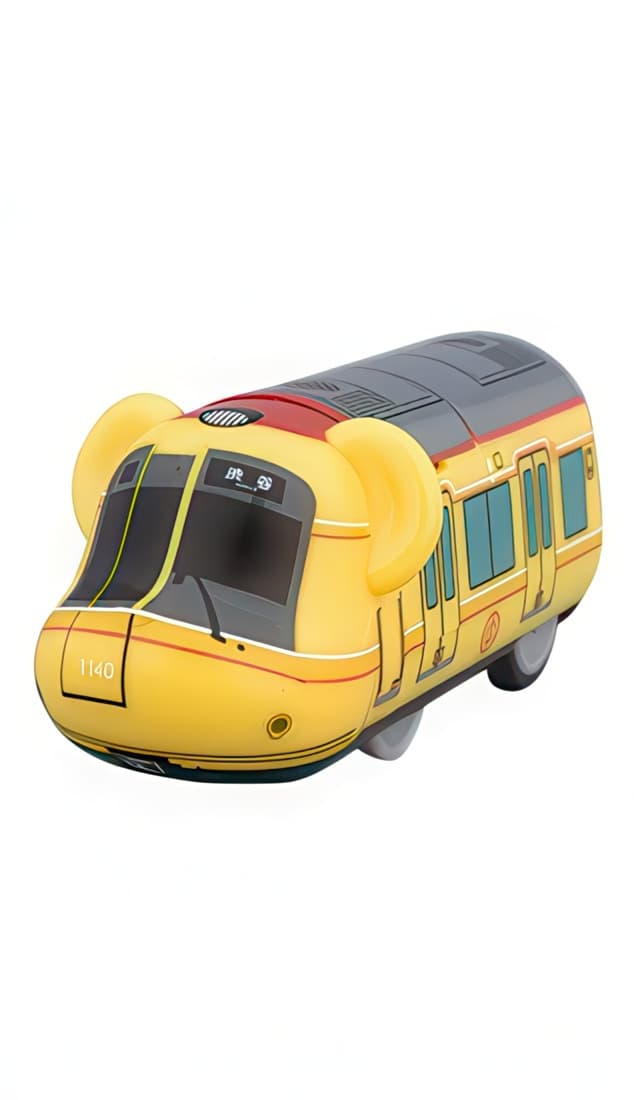 BearbrickTrain Tokyo Metro Ginza Line 1000 Series Special Edition - 1