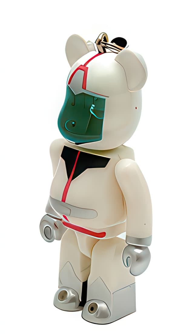 Bearbrick Pepsi NEX Gundam Armuro Ray Keychain 70% - 1