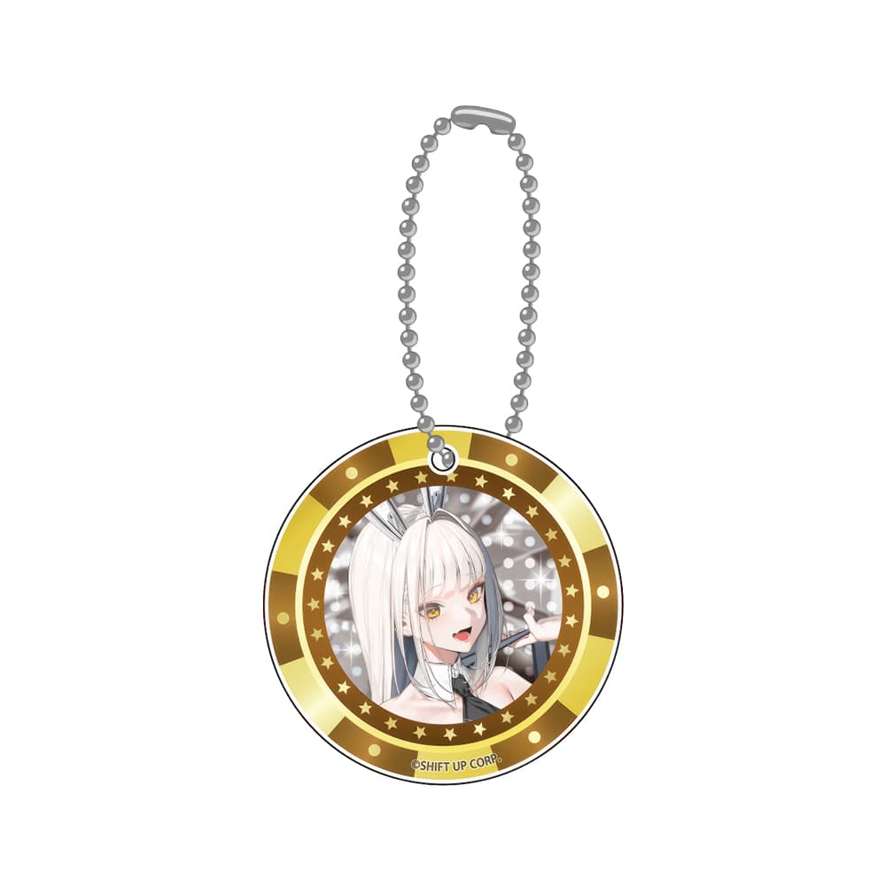 Goddess of Victory: NIKKE Blanc Casino Chip Keychain - 1