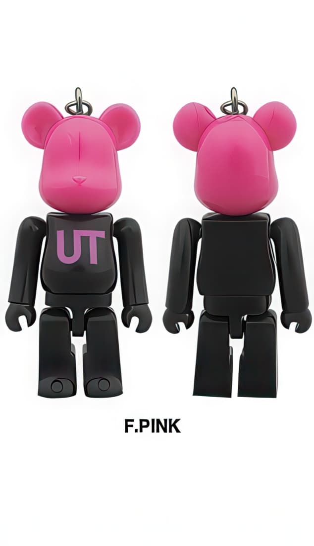 Bearbrick UNIQLO F.Pink Keychain 70% - 1