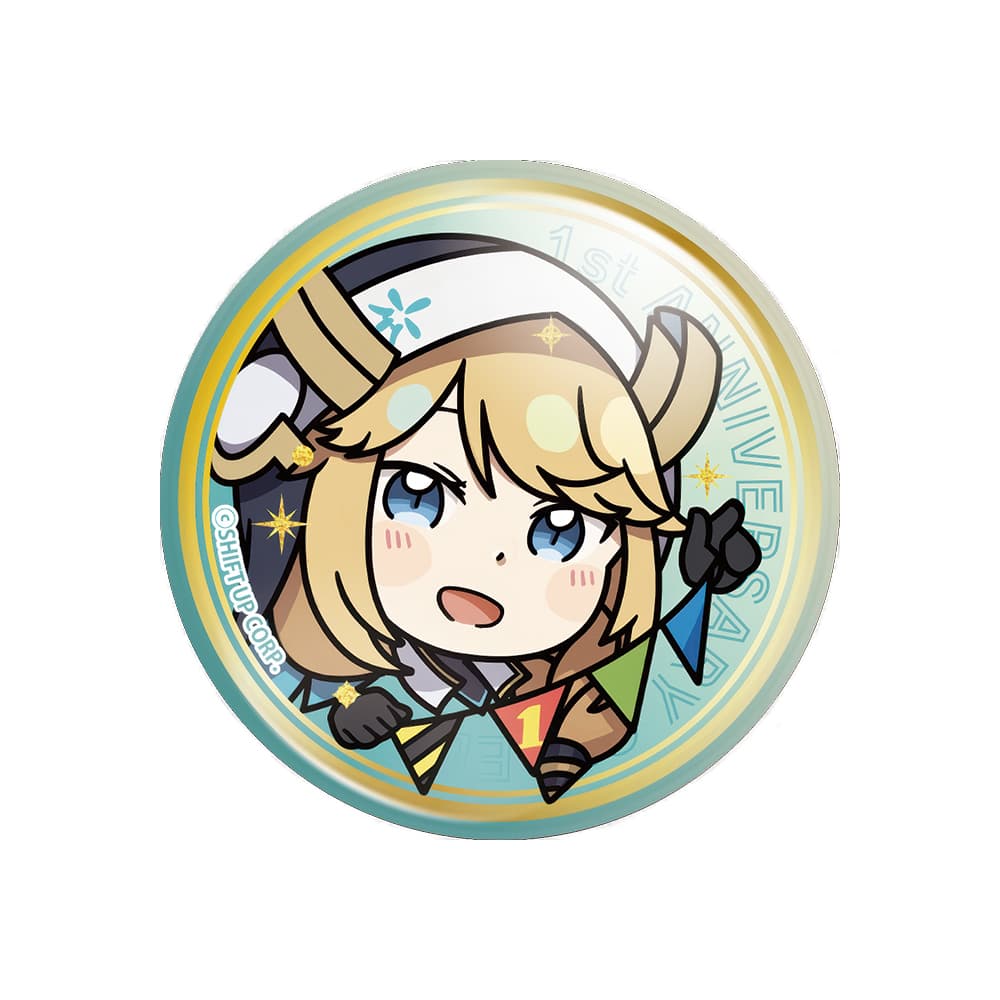 Goddess of Victory: NIKKE Rapunzel 1st Anniversary Pin Badge - 1
