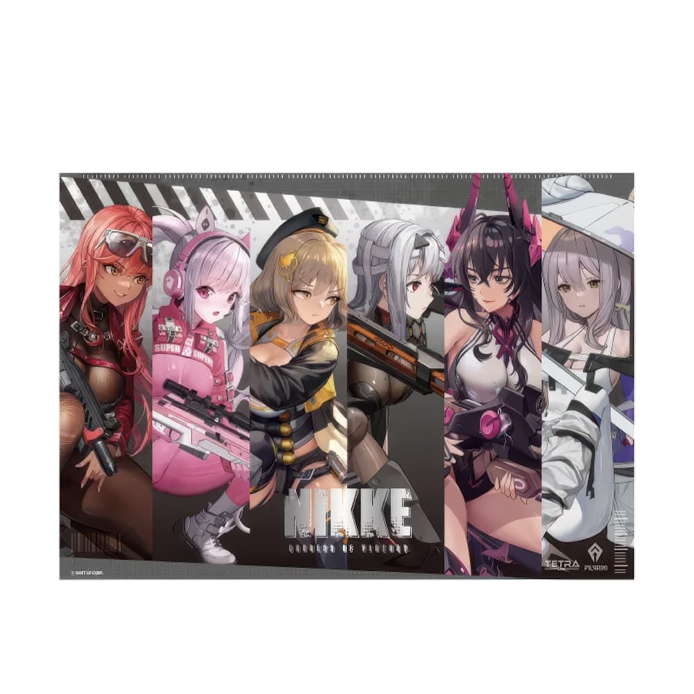 Goddess of Victory: NIKKE Shooting Gathered 02 A3 Metal Poster - 1