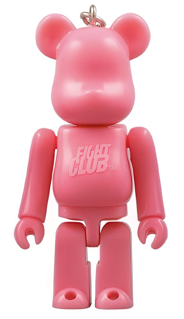 Bearbrick Pepsi NEX FOX Fight Club Keychain 70% - 1