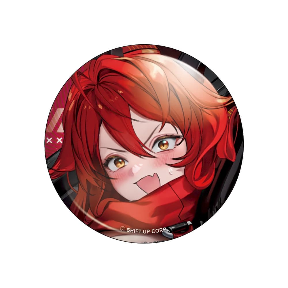 Goddess of Victory: NIKKE Vol.2 Red Hood Funny Face Pin Badge - 1
