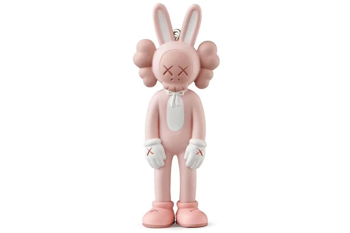 KAWS Tokyo First Accomplice Keychain Pink 50% - 1