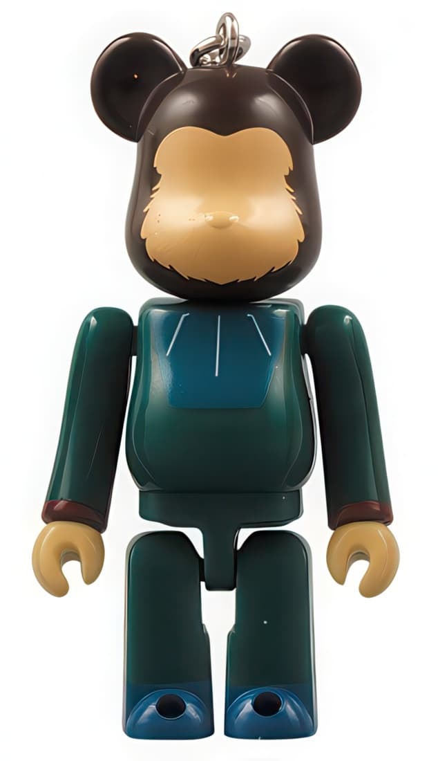 Bearbrick Pepsi NEX FOX Planet Of The Apes Keychain 70% - 1