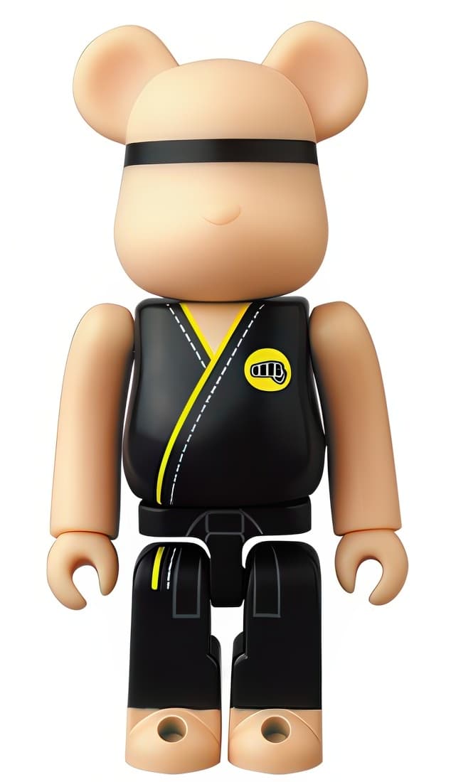 Bearbrick Series 43 Cobra Kai 100% - 1