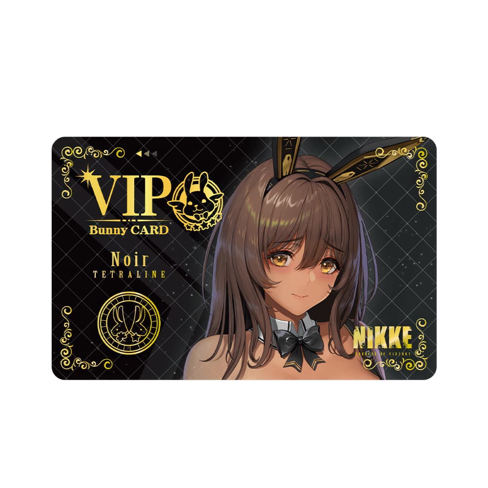 Goddess of Victory: NIKKE Noir Golden Coin Rush VIP Bunny Card - 1