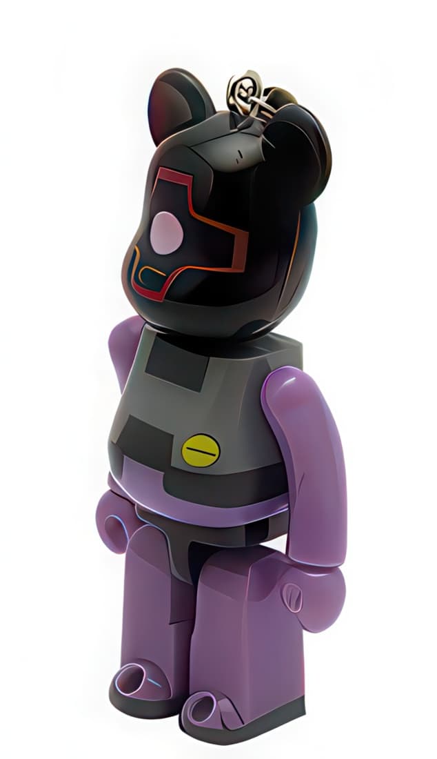Bearbrick Pepsi NEX Gundam MS-09 Dom Keychain 70% - 1