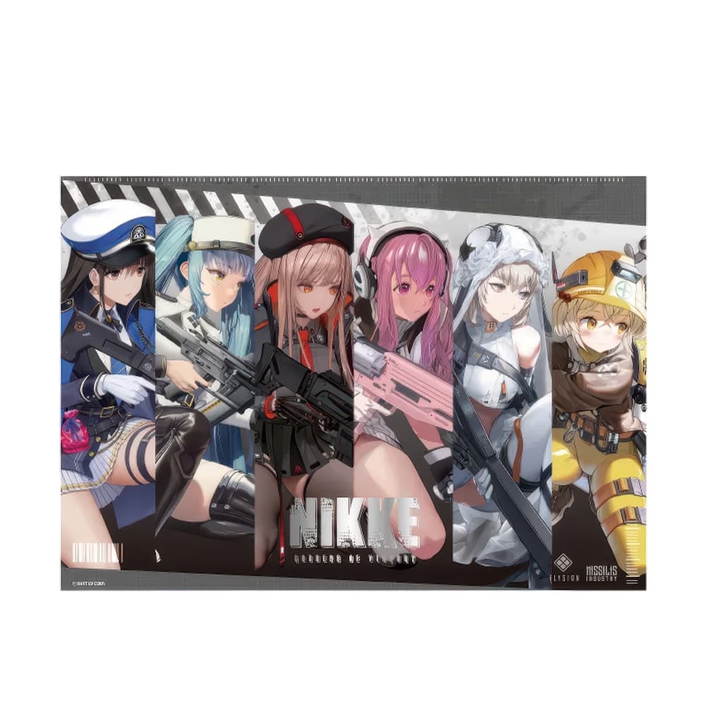 Goddess of Victory: NIKKE Shooting Gathered 01 A3 Metal Poster - 1