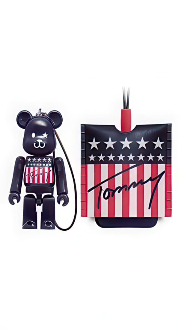 Bearbrick Pepsi NEX Zozotown Tommy Hilfiger Keychain 70% - 1