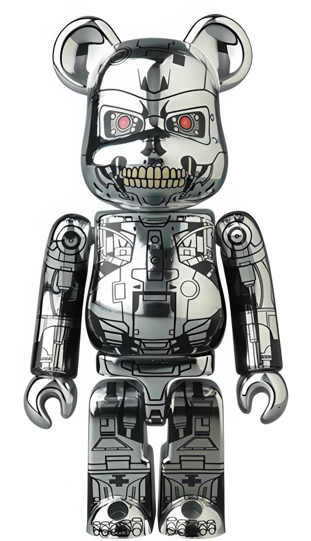 Bearbrick Series 43 Terminator 2 Judgment Day 100% - 1