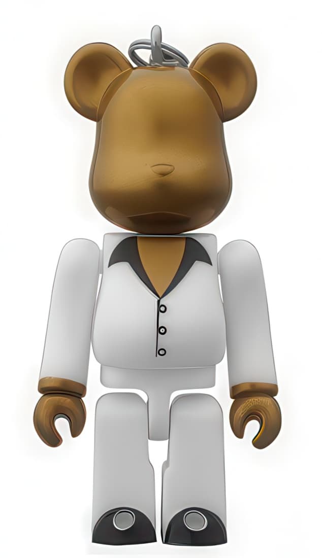 Bearbrick Pepsi NEX Paramount Japan Saturday Night Fever Keychain 70% - 1