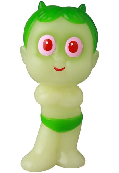 Vinyl Artist Gacha Series 42 Black Pearls Hapy Green - 1
