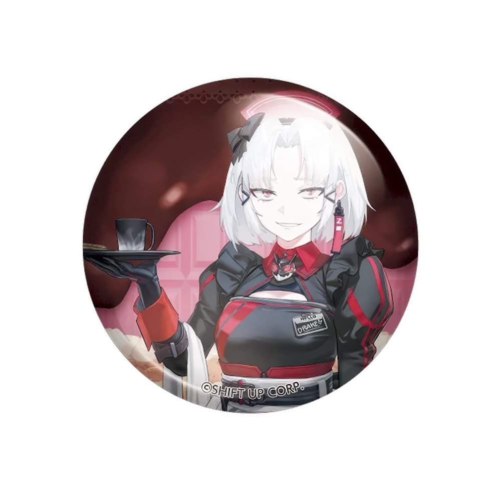 Goddess of Victory: NIKKE Drake Happy Maid Faire Pin Badge - 1
