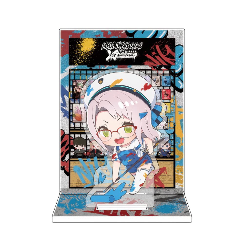 Goddess of Victory: NIKKE Neon Mini Diorama Acrylic Stand - 1
