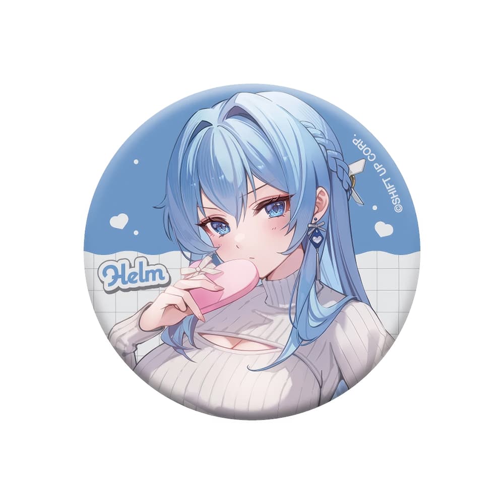 Goddess of Victory: NIKKE Helm Valentine 2025 Pin Badge - 1