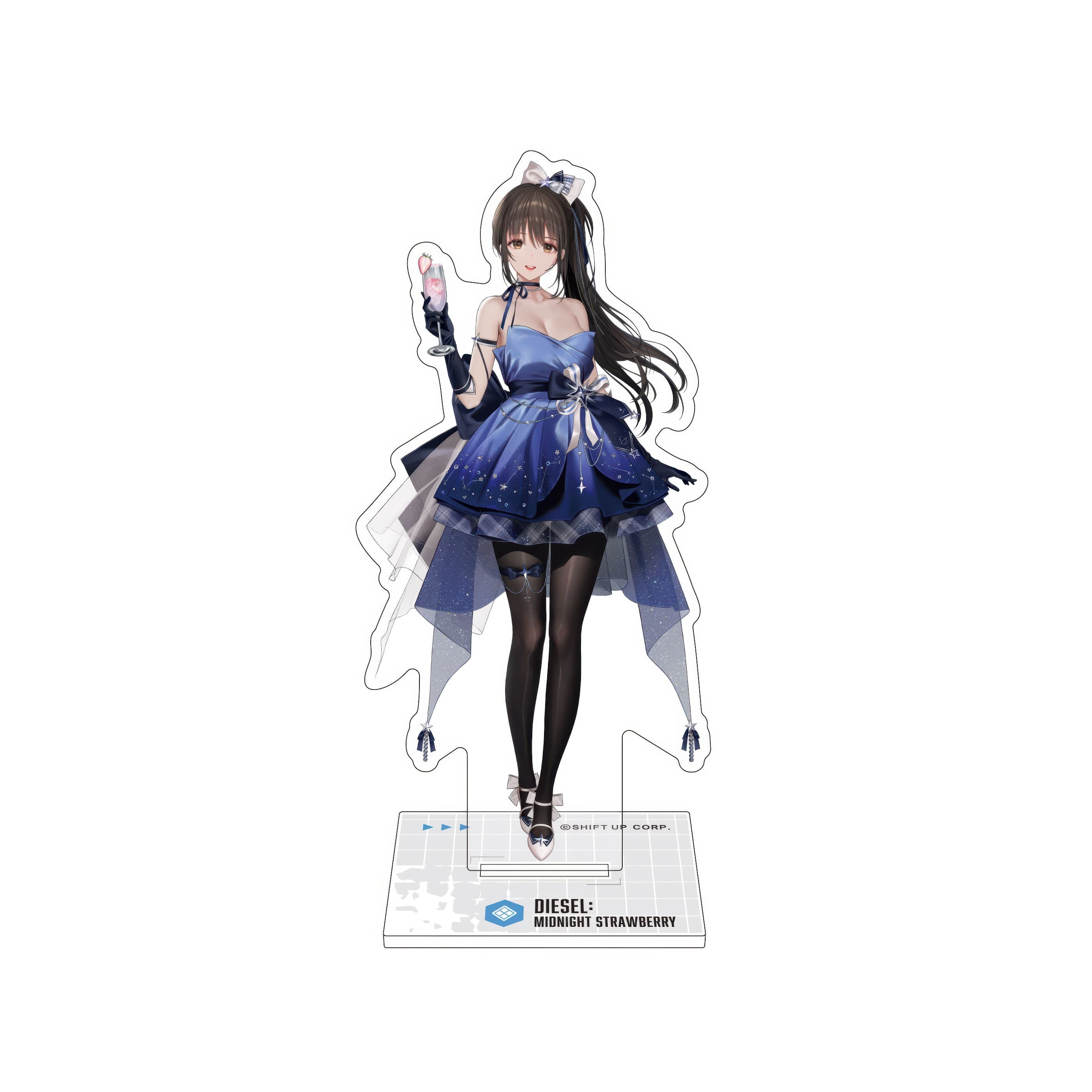 Goddess of Victory: NIKKE Diesel Midnight Strawberry Acrylic Stand - 1