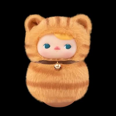 Pop Mart Pucky Roly-Poly Kitty Red Tabby - 1